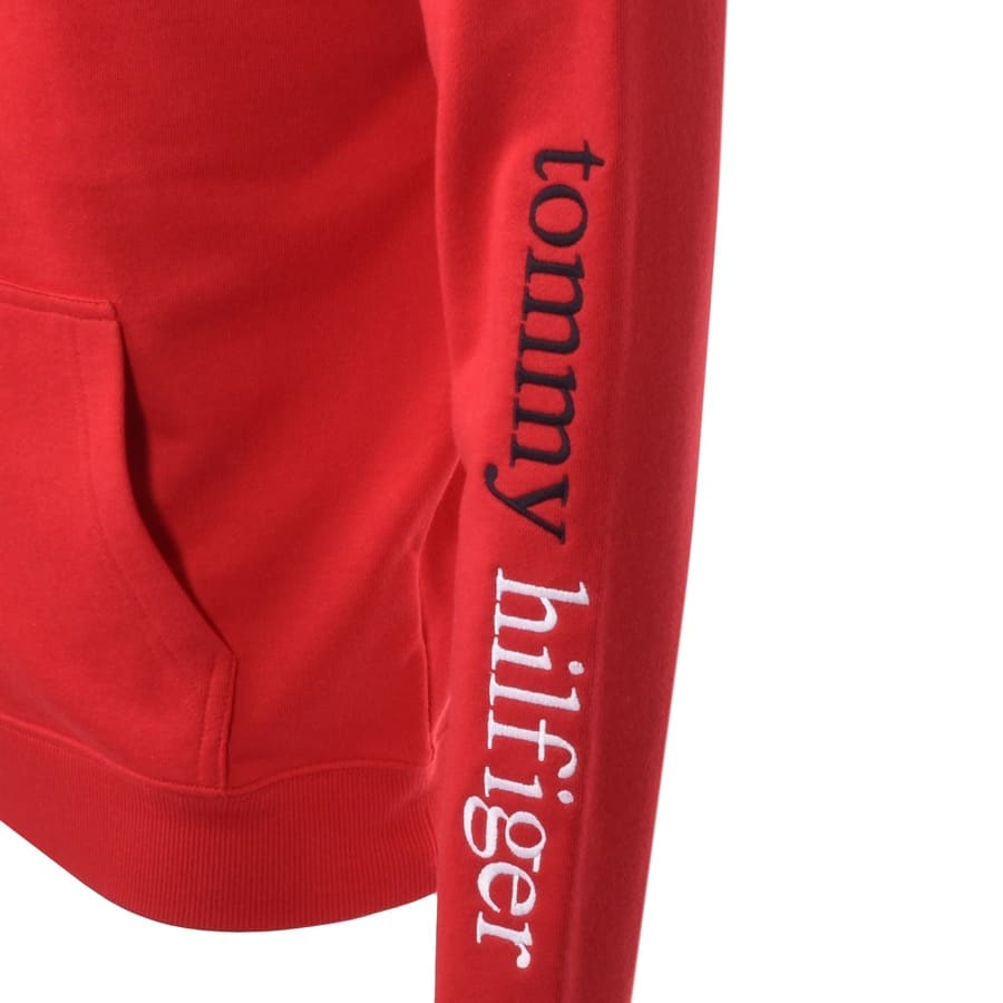 Alternative Image for ProductTommy Hilfiger Full Zip Hoodie Red3